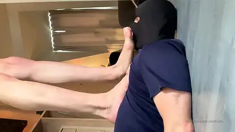 Big tits shemale fucks with a masked fellow
