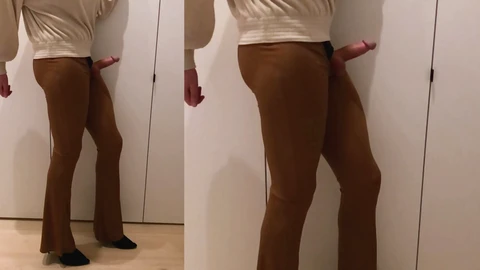 Shemale cumshot, amateur cumpilation