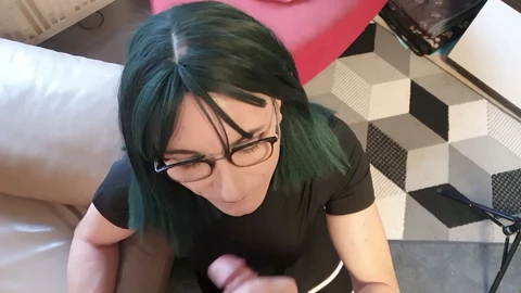 Davine swallows all the cum after an amazing doggy style fucking - Part 2