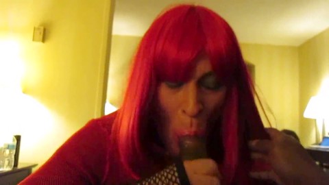 Tiffany takes a huge black cock deep and loves every moment