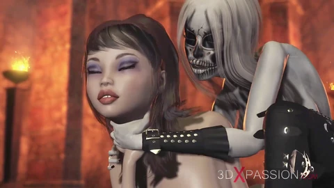 3d鸡巴妹, 3d animated