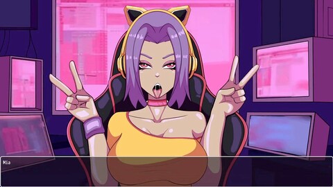 Фута хентай, мультяшный секс